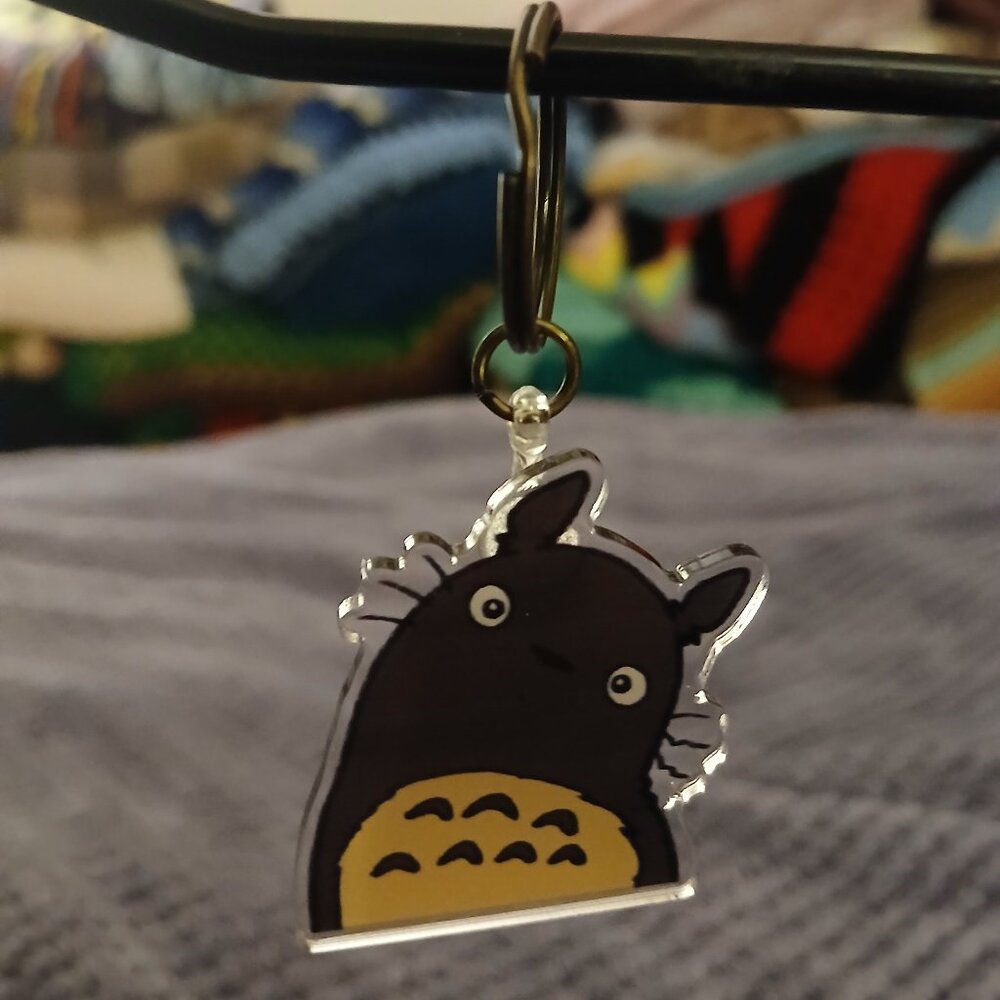 NWOT Totoro Kawaii Anime Cartoon Character Acrylic Keychain #26